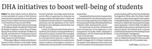 Healthcare Future Summit - Publication by Gulf Today
